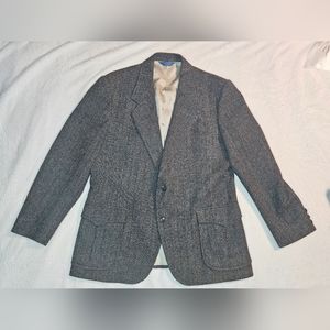 Pendleton mens 44 sports coat blazer vintage herringbone wool